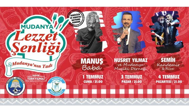 Mudanya Lezzet Şenliği başlıyor