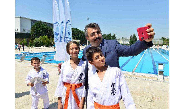 Yıldırım'da bu yaz 50 bin çocuk spor yapacak