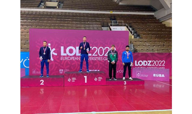 Avrupa Üniversiteler Spor Oyunları'na BUÜ damgası