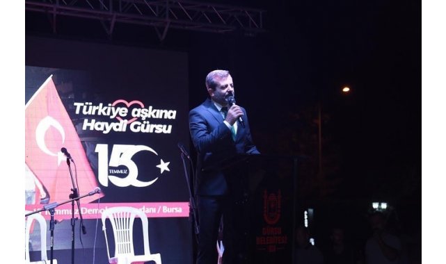 Başkan Mustafa Işık : "Milletimizin iradesinin üzerinde güç yoktur"