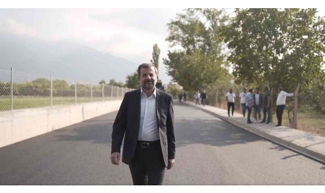 Gürsu İsabey yolu bayram öncesi hizmette