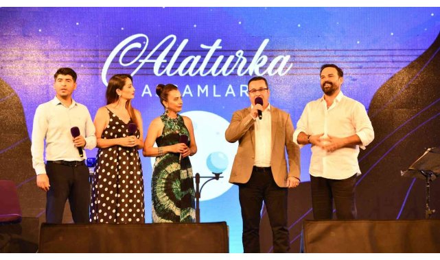 Mustafakemalpaşa'da 'Alaturka Akşamları'