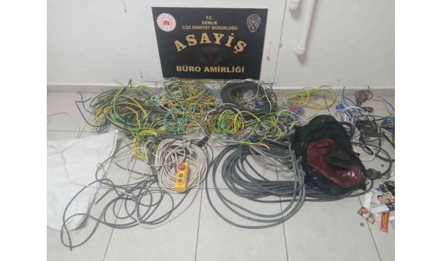 5 ayrı inşaattan hırsızlık yapanlar yakalandı