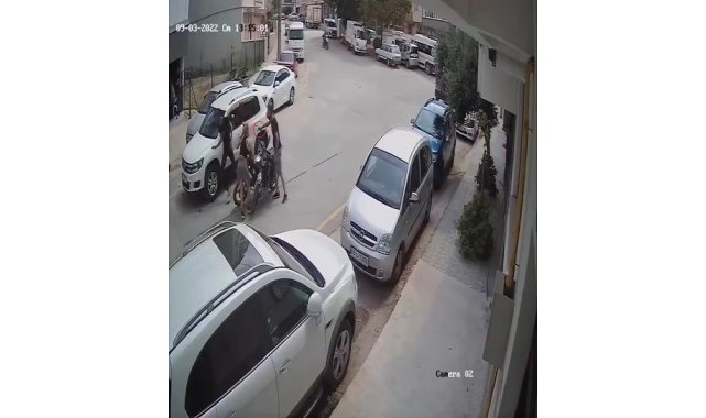 Bursa'da eski sevgili dehşeti kamerada