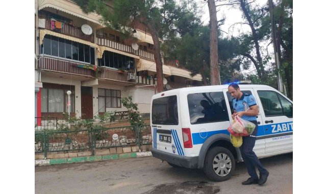 Gemlik'te zabıtasından şefkat eli