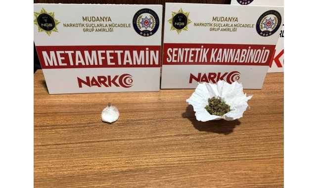 Mudanya polisinden uyuşturucu operasyonu