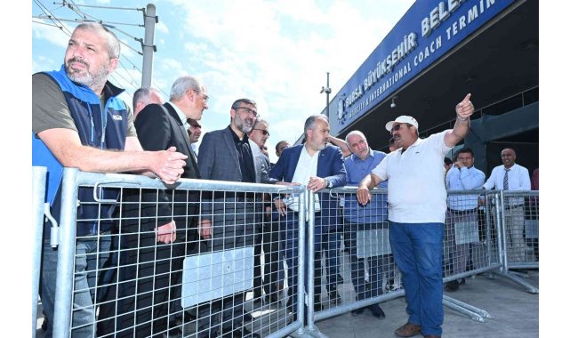 Terminal çatısında sona doğru