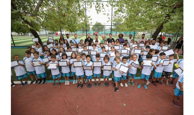 Yaz spor okullarında sezon sona erdi