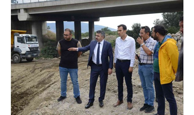 Yıldırım Samanlı'da taşkın riski tarih oluyor