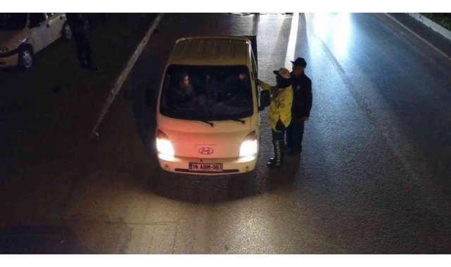 Bursa'da 200 polis ve jandarma ile huzur uygulaması