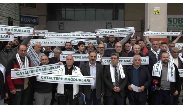 Bursa'da 3 bin esnaf Çataltepe sanayi sitesi için Ankara'dan destek bekliyor