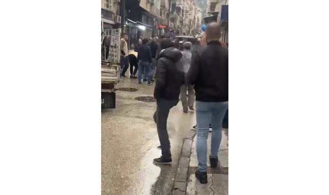 Bursa'da meydan muharebesi kameralara yansıdı