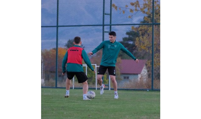Bursaspor son antrenmanını Erzincan'da yaptı