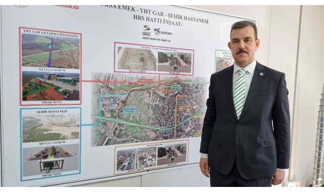 Esgin'den Bursa'nın ulaşım projelerine yakın takip