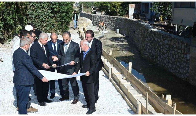 Ovaakça'da taşkın riski ortadan kalkıyor