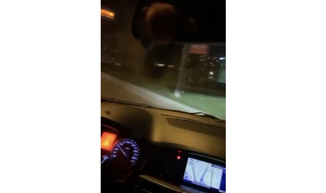 Bursa'da kaza anını saniye saniye kaydetti