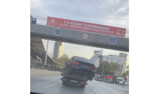 Bursa'da tehlikeli taşımacılık