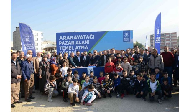 Bursa'ya yeni kapalı pazar alanı