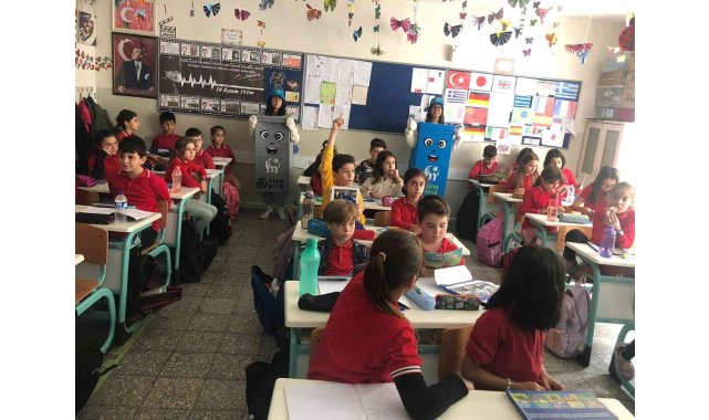 İlköğretim öğrencilerine sıfır atık eğitimi