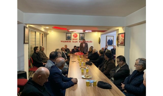 MHP Yıldırım İlçe Teşkilatı istişare toplantısı düzenledi