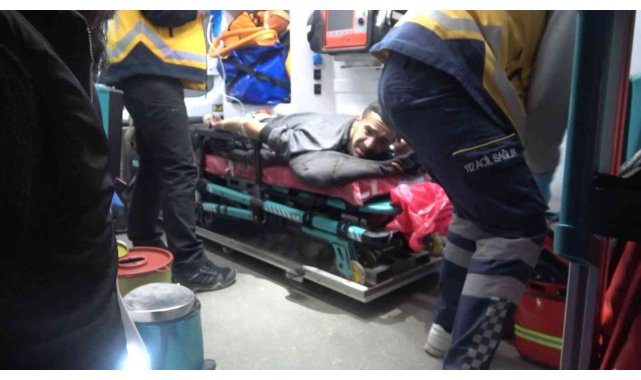 Bursa'da hem darp edildi, hem silahla vuruldu