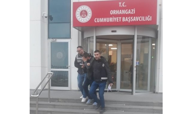 Bursa'da iki hırsızlık olayının zanlısı tutuklandı