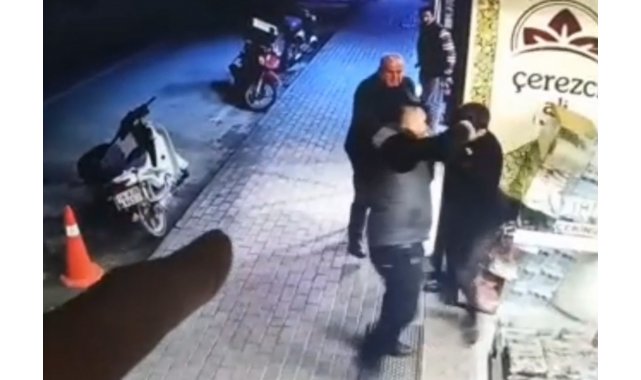 Bursa'da silahlı kavga kamerada