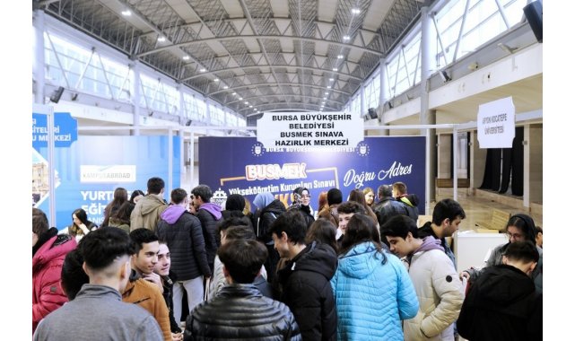 BUSMEK üniversite adaylarına tanıtıldı