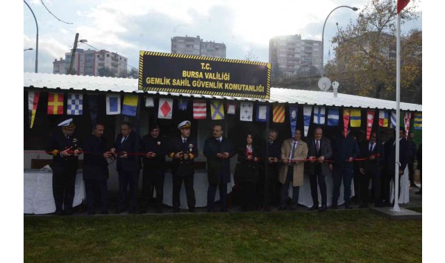 Gemlik Sahil Güvenlik Hizmet Noktası açıldı