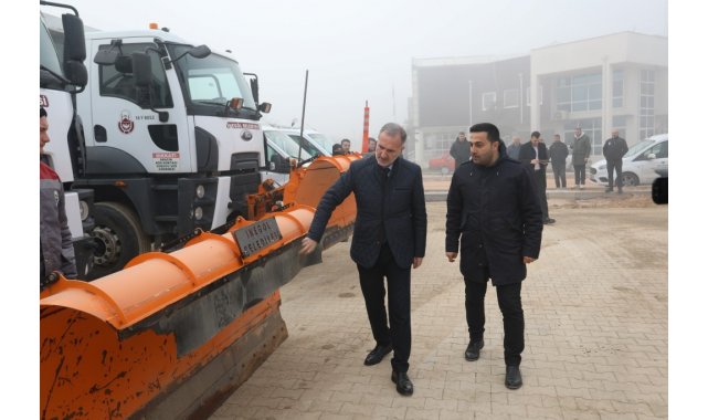 İnegöl Belediyesi kış hazırlıklarını tamamladı