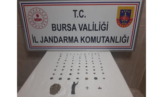 Jandarmadan tarihi eser operasyonu