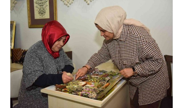 Yıldırım'da kağıt rölyefe yoğun ilgi
