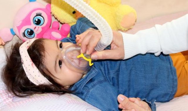 10 yıl sonra gelen çocuk sevincine SMA engeli