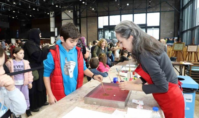20 bin çocuk sanat ve eğlence atölyelerinde tatil keyfi yaşadı