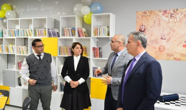 Adana'da kütüphanesiz okul kalmadı