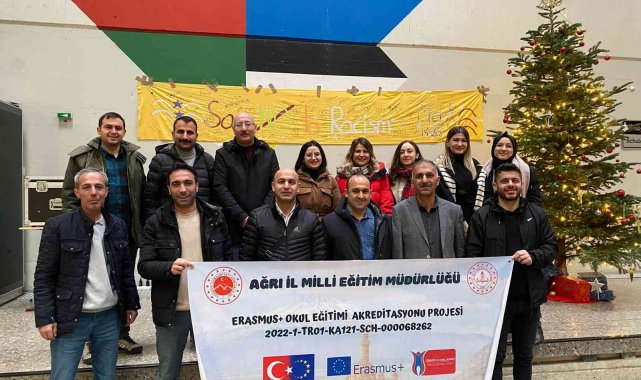 Ağrı'da öğretmenlerin Avrupa yolculuğu