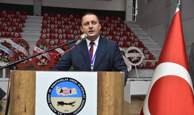 Aliağa Esnaf Sanatkarlar Kredi ve Kefalet Kooperatifinde Yiyitalp güven tazeledi