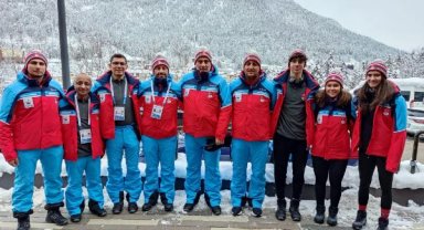 Alp Disiplini sporcuları, EYOF için İtalya'da