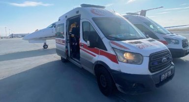 Ambulans uçak, kalp yetmezliği olan Berivan için havalandı