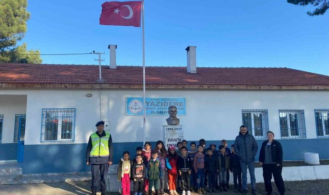 Aydın'da öğrencilere okul servisi eğitimi
