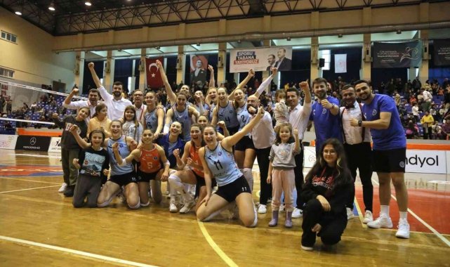 Aydın'ın Sultanları 'play-off' mücadelesi için avantaj elde etti