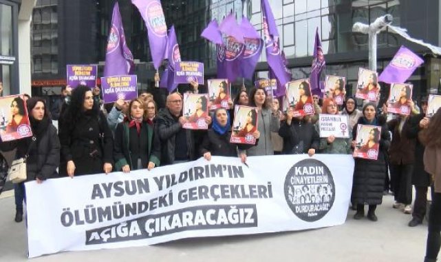 Aysun Yıldırım ölümünde takipsizlik kararına ilişkin basın açıklaması yapıldı