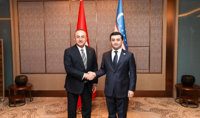 Bakan Çavuşoğlu, Özbekistan Dışişleri Bakan Vekili Saidov ile görüştü