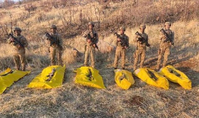 Bakan Soylu, 6 teröristin ölü ele geçirildiğini açıkladı