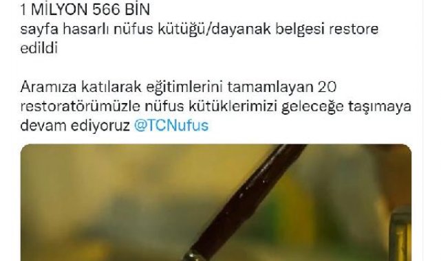 Bakan Soylu: Nüfus arşivindeki 468 milyon 420 bin belge dijitalleştirildi