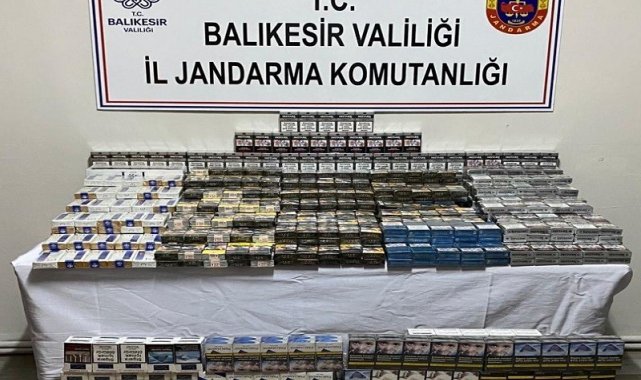 Bandırma'da tütün kaçakçılığı ve uyuşturucu madde imal ve ticaretine yönelik operasyon
