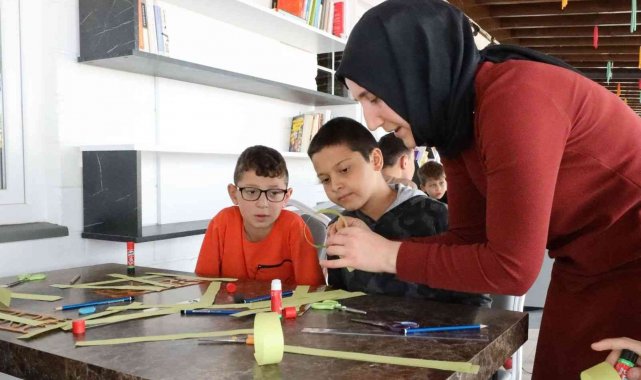 Başiskele'de çocuklar tatili eğlenerek geçirecek