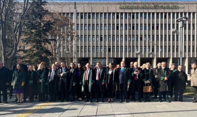 Başkentte avukatlardan 'Tehlikedeki Avukatlar Günü' yürüyüşü