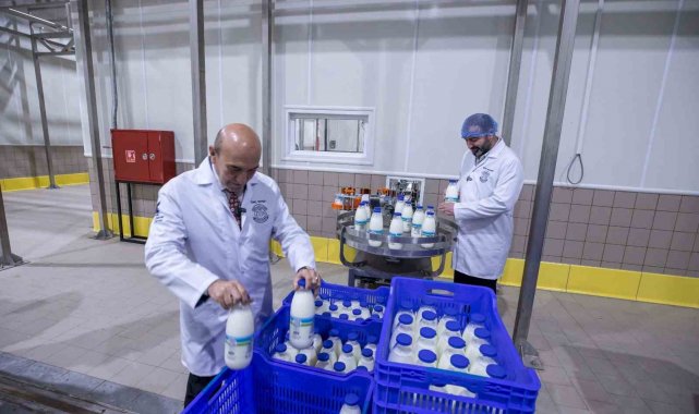 Bayındır Süt İşleme Fabrikasında test üretimi başladı