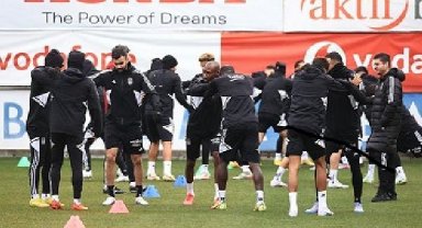 Beşiktaş, Fatih Karagümrük maçının hazırlıklarını sürdürdü